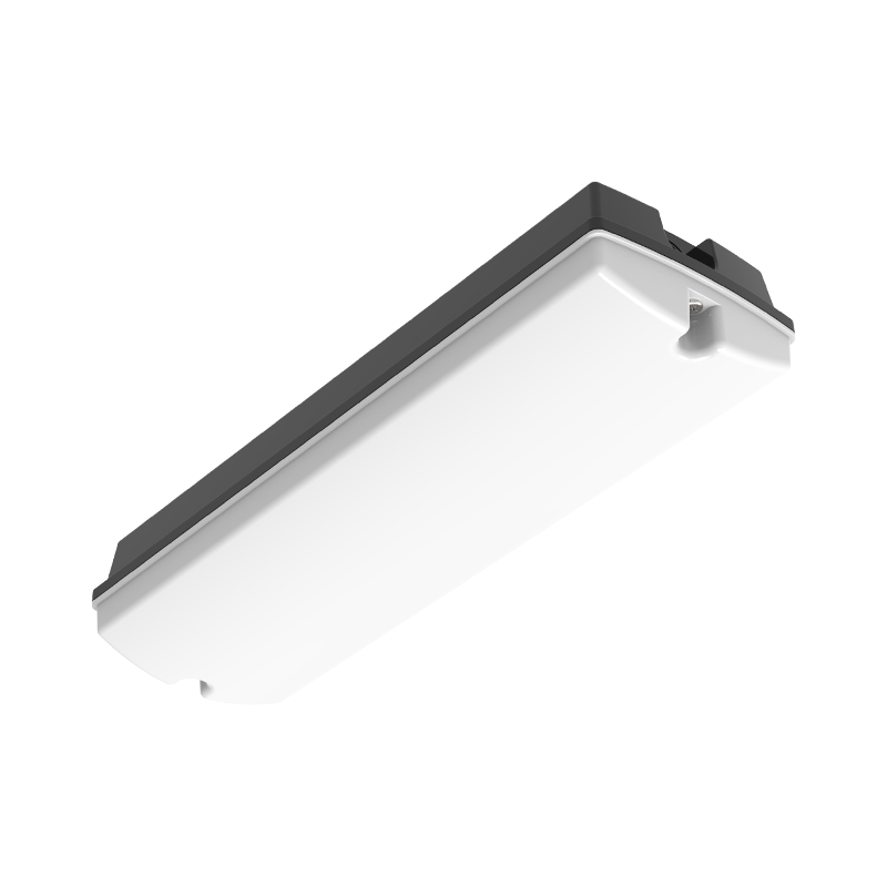 Noodverlichting Pan - 3W - IP65 | 3 uur zonder stroom | Zwart - Melkglas - Outledtl.nl